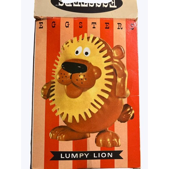 Tupperware Eggsters 3-In-1 Toy Set Pudgy Pup Lumpy Lion Bulgy Bear Characters - Picture 14 of 16